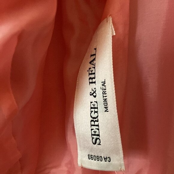 RENA LANGE coral tweed blazer - Picture 4 of 6